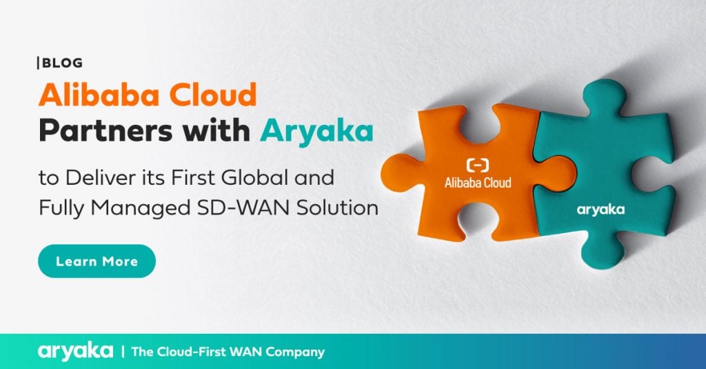 Alibaba Cloud Partners with Aryaka