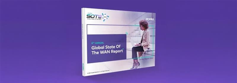 Announcing the 6th annual edition of the Aryaka Global State of the WAN<br><span>Inputs from 1600 Enterprise decision makers globally</span>