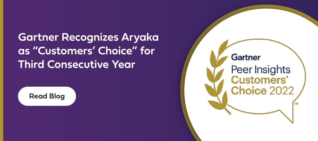 Gartner Recognizes Aryaka as “Customers’ Choice” for Third Consecutive Year